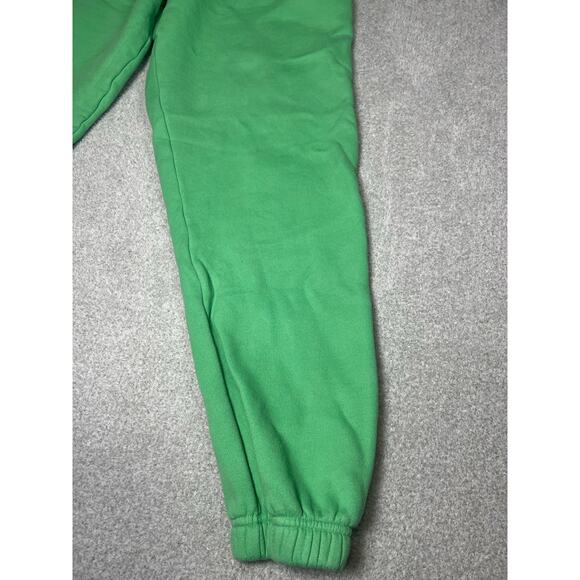 White Fox Green Small Sweatpants Casual Lounge Pants with Logo - Picture 6 of 12